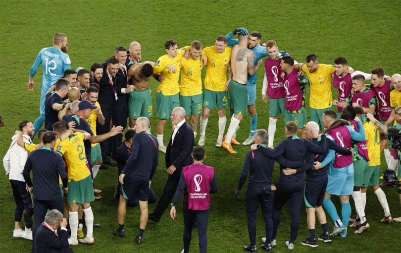 ทีมชาติออสเตรเลียตีตั๋ว เข้ารอบ 16 ทีมในฟุตบอลโลก 2022